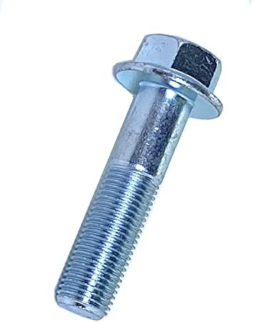 Picture of Brighton Best Br033064 M8-1.25 X 20 mm (Ft) Coarse Hex Flange Screw Non Serrated Din 6921 10.9 Zinc Cr+3